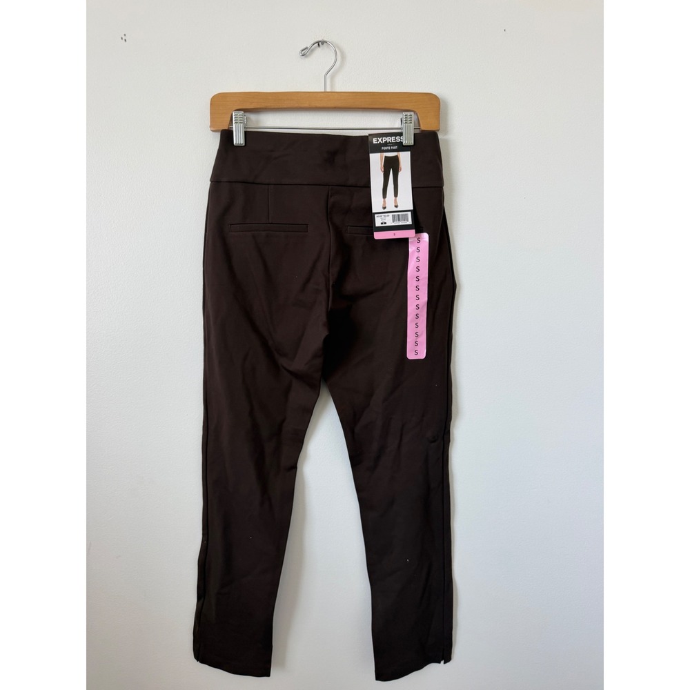 Express Ponte Pants – Brown – Women's‎ Small – NWT - Picture 3 of 3